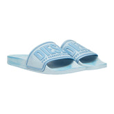 Diesel SA-Mayemi CC Men’s Sandals – Ice Flow Cendre Blue Slide Sandals